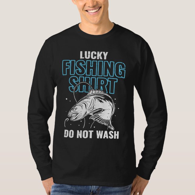 Camiseta Lucky Fishing  for Fish Hunter and Fisherman  17 (Anverso)