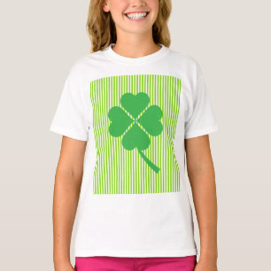 Camiseta Lucky Four Leaf Shamrock Design-87906