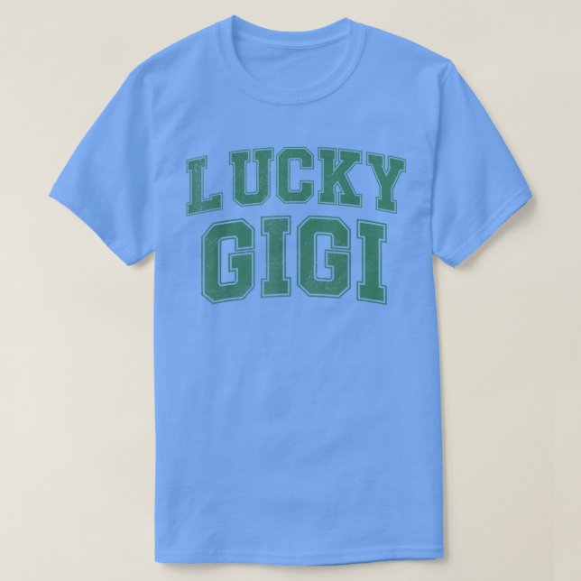 Camiseta Lucky Gigi Life St Patricks Day Shamrock Family Wo (Diseño del anverso)