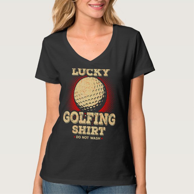 Camiseta Lucky Golfing 9 (Anverso)
