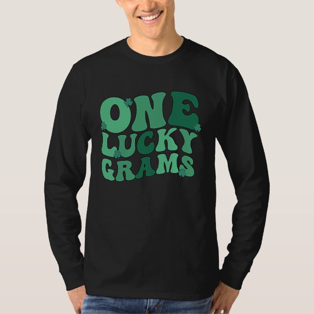 Camiseta Lucky Grams Grandmother St Patrick's Day Grams Gra (Anverso)
