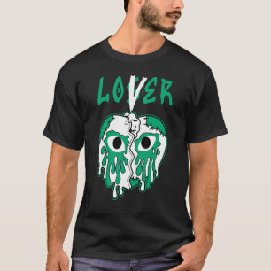 Camiseta Lucky Green 13's Loser Heart Cry 13 Retro Lucky Gr