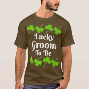 Camiseta Lucky Groom To Be St Patricks Day Clover Premium