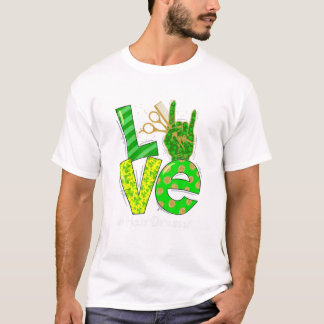 Camiseta Lucky Hair Dresser Shamrock