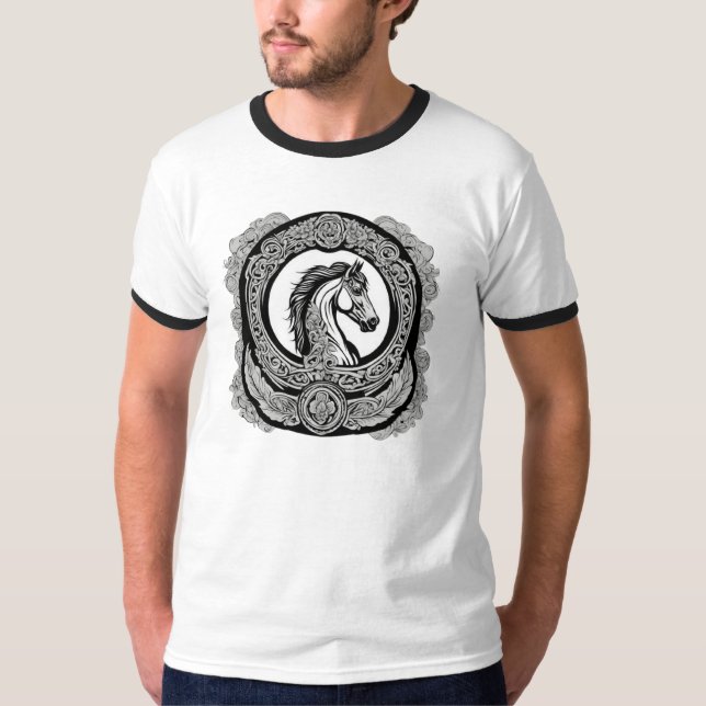 Camiseta Lucky Horseshoe Tattoo Tee (Anverso)