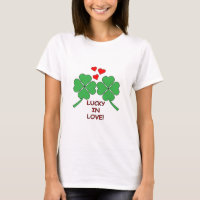 Lucky In Love Hearts Clover
