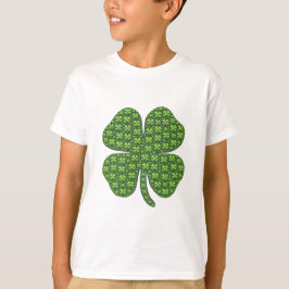Camiseta Lucky Irish Clover Kids