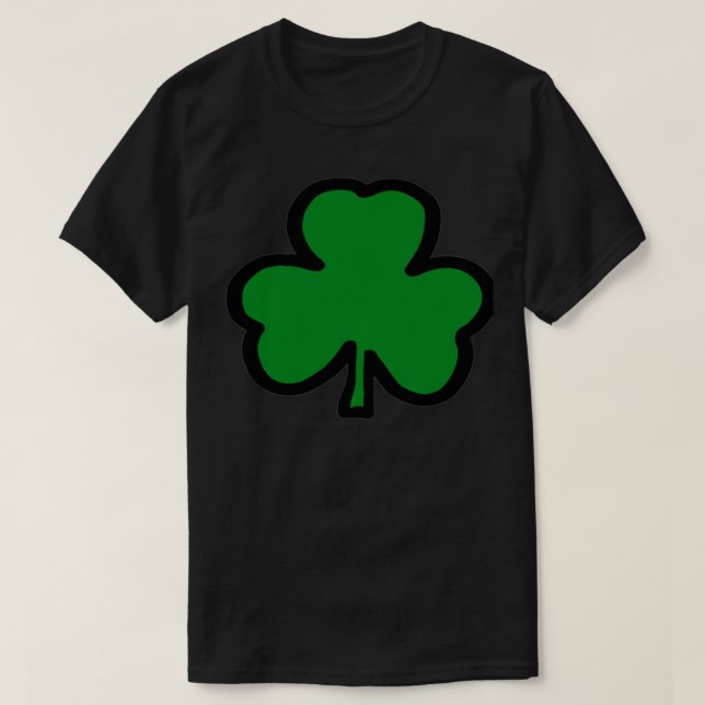 Camiseta Lucky Irish Green St (Diseño del anverso)