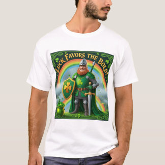 Camiseta Lucky Irish Knight - Día de San Patricio