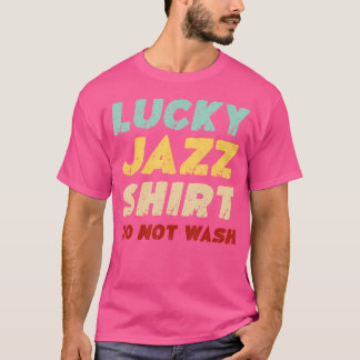 Camiseta Lucky Jazz No Lavar Jazz Divertido