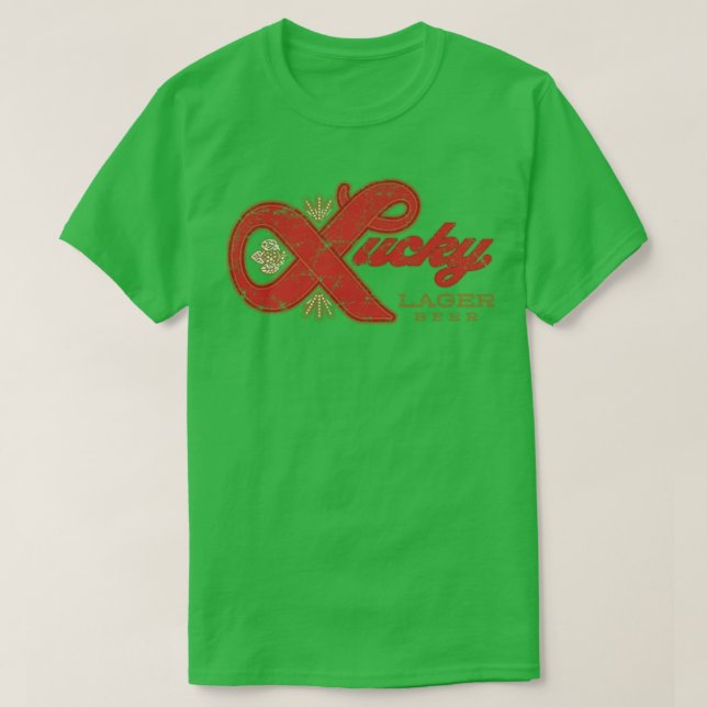 Camiseta Lucky Lager (Diseño del anverso)