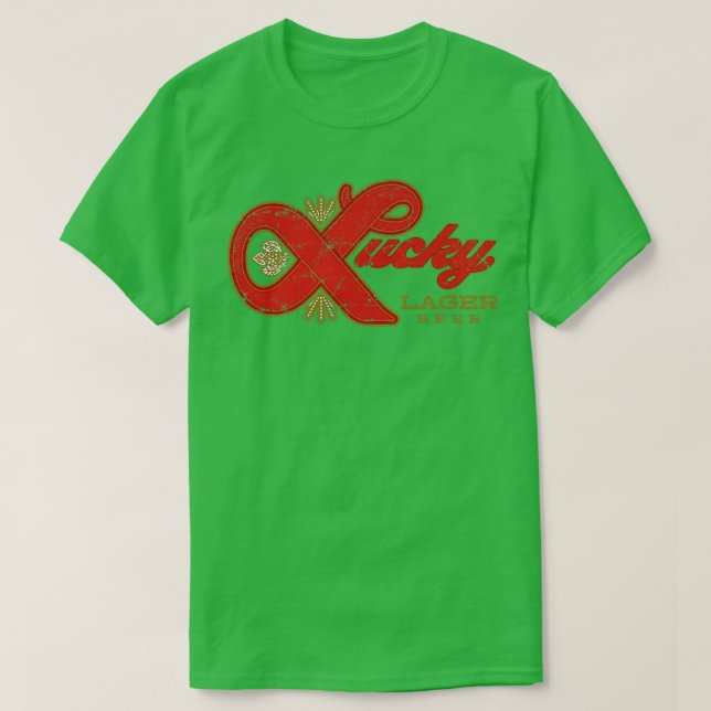 Camiseta Lucky Lager (Diseño del anverso)