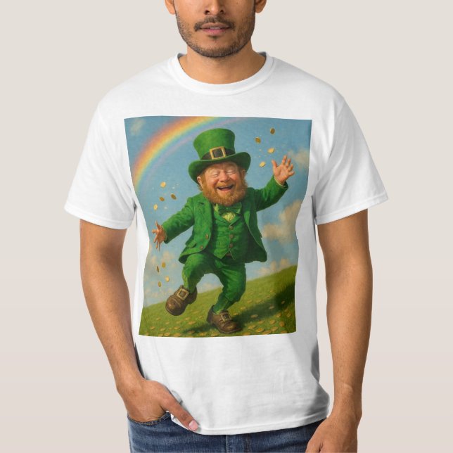 Camiseta Lucky Leprechaun (Anverso)