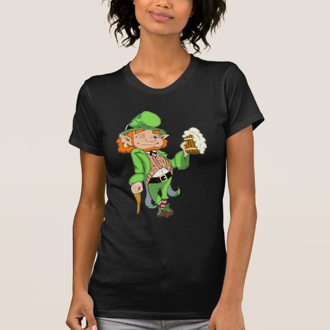 Camiseta Lucky Leprechaun (Anverso)