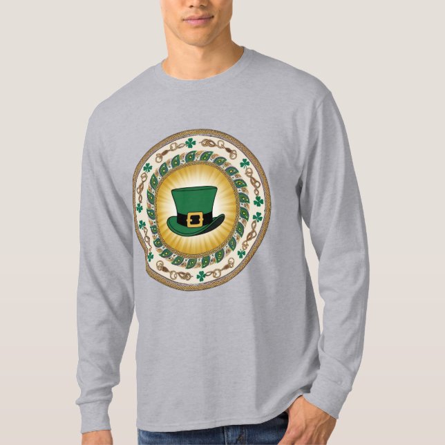 Camiseta Lucky Leprechaun Gorra - Día de San Patricio (Anverso)