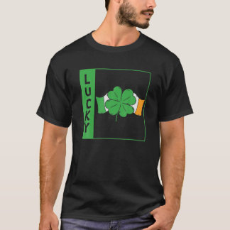 Camiseta Lucky Leprechaun Irish Clover St Patrick's Day Sha