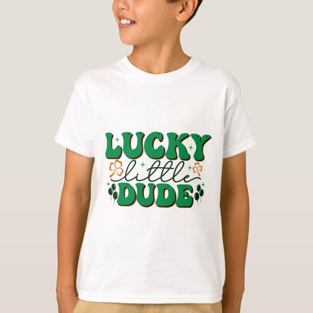 Camiseta Lucky Little Dude (Anverso)