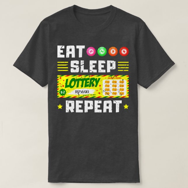 Camiseta Lucky Lottery Ticket (Diseño del anverso)