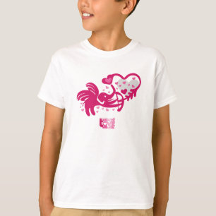 CAMISETA LUCKY LOVE ELEPHANT CUPID ELEPHANT BY MASANSER