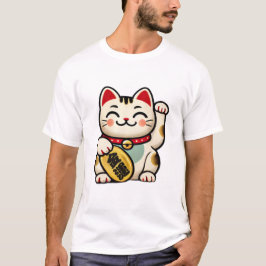 Camiseta Lucky Maneki-neko: A Charm for Wealth and Fortune