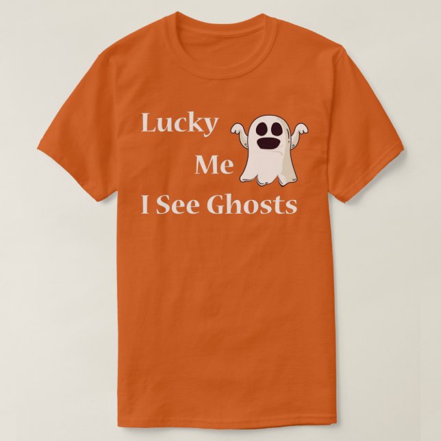 Camiseta Lucky Me I See Ghosts 3 (Diseño del anverso)