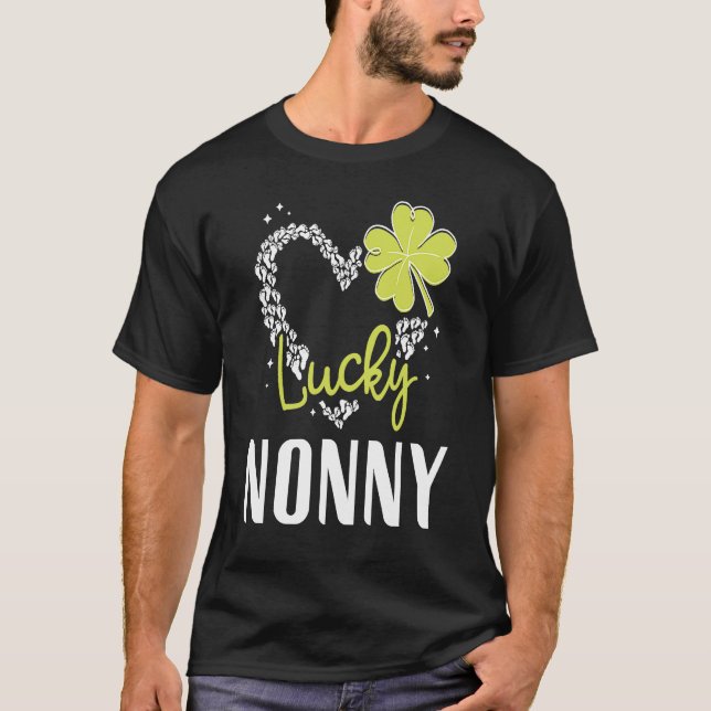 Camiseta Lucky Nonny  St Patricks Day  womens (Anverso)