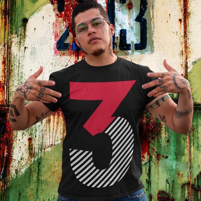 Camiseta Lucky Número 3 (Subido por el creador)