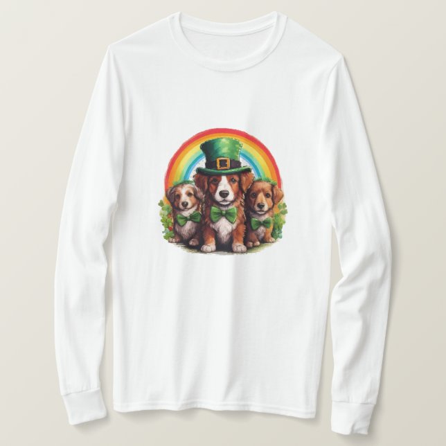 Camiseta Lucky Pup Parade (Anverso del diseño)