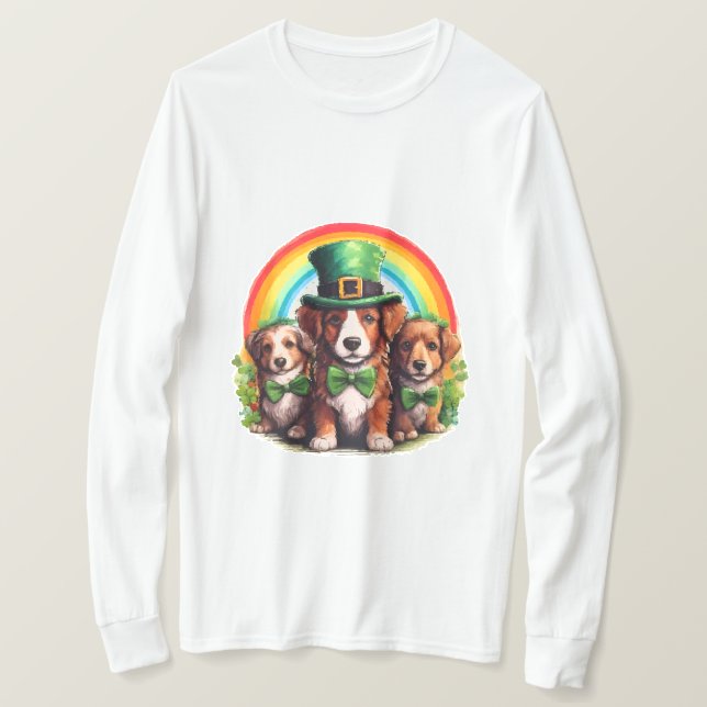 Camiseta Lucky Pup Parade (Anverso del diseño)