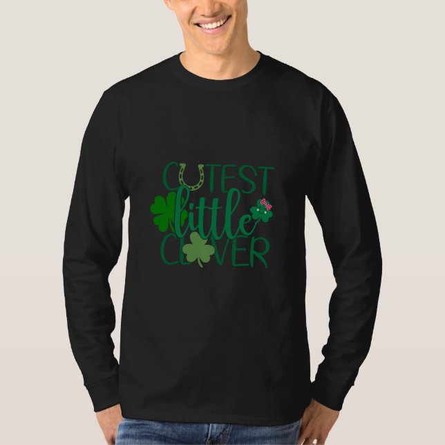 Camiseta Lucky Saurus Rex - Dinosaurio de San Patricio (Anverso)