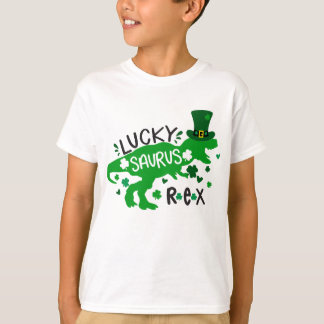 Camiseta Lucky Saurus St. Patrick Boy's T-shirt