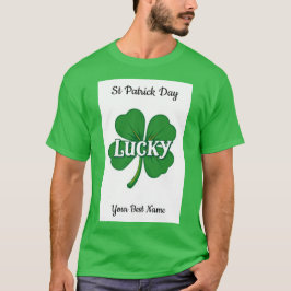 Camiseta Lucky Shamrock Antiguo