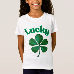 Camiseta Lucky Shamrock celebró el Día de San Patricio