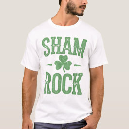 Camiseta Lucky Shamrock Design para el Día de San Patricio