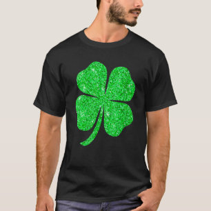 Camiseta Lucky Shamrock Green Clover St Patrick's Day