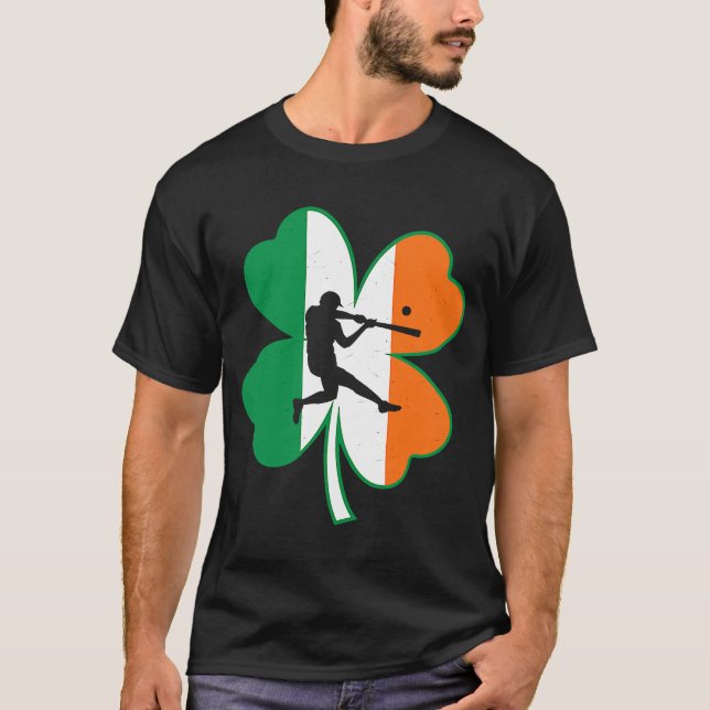 Camiseta Lucky Shamrock Ireland Flag St Pat (Anverso)