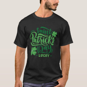 Camiseta Lucky Shamrock Saint Patrics Day Irish American S