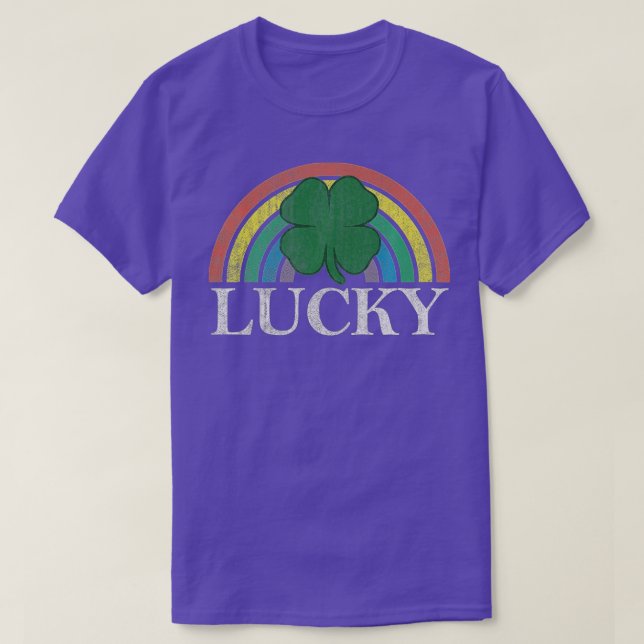 Camiseta Lucky Shamrock St  (Diseño del anverso)