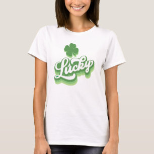 Camiseta Lucky Shamrock St Patrick's Day Irish