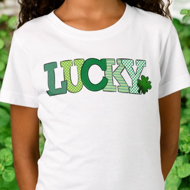 Camiseta Lucky Shamrock St Patrick's Fiesta (Subido por el creador)