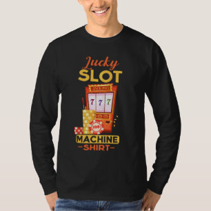 Camiseta Lucky Slot Machine Guay Casino Gambling