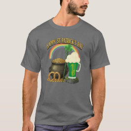 Camiseta Lucky St. Patrick’s Day Pot of Gold Artwork Design