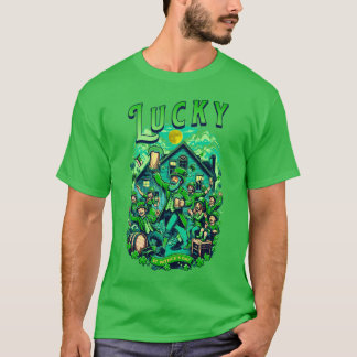 Camiseta Lucky St Patrick's Day Beer Beer Pub Fiesta
