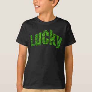 Camiseta Lucky St Patricks Day Shamrock Boys