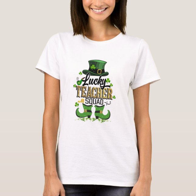 Camiseta Lucky Teacher Squad St. (Anverso)