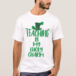 Camiseta Lucky Teacher Vibes St. Patrick's Day Edition