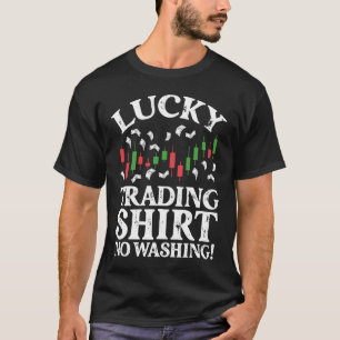 Camiseta Lucky Trading No Washing BACKPRINT Forex