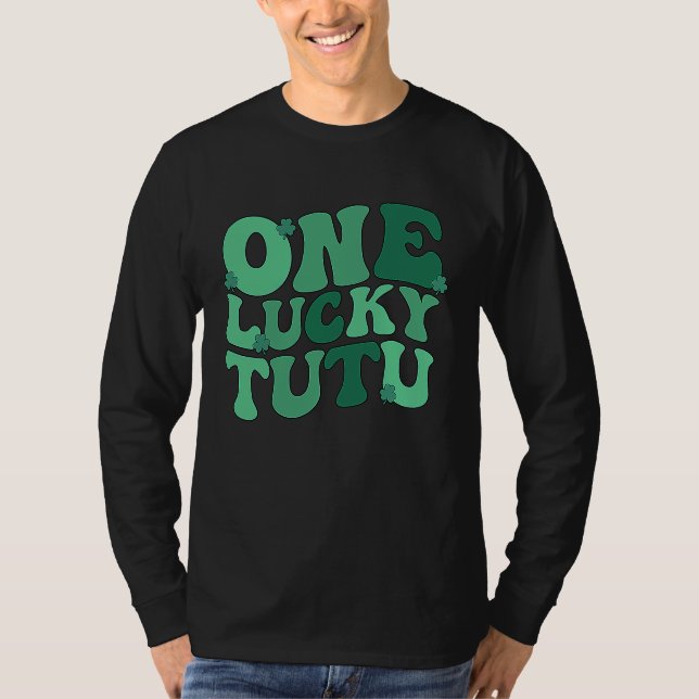 Camiseta Lucky Tutu Grandmother St Patrick's Day Tutu Grand (Anverso)