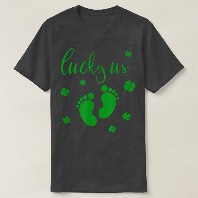 Camiseta LUCKY US Green St (Diseño del anverso)