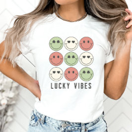 Camiseta Lucky Vibes, St Patrick's Day Shirt, de moda